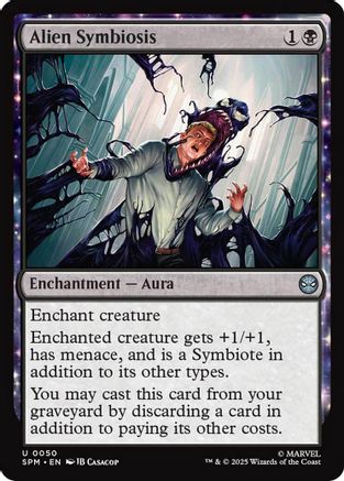 Alien Symbiosis (SPM-050) - uncommon - Foil
