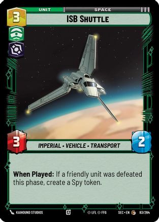 ISB Shuttle (83/264) - SOP - Common