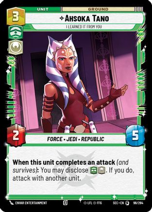 Ahsoka Tano - I Learned It from You (96/264) - SOP - Special