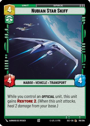 Nubian Star Skiff (116/264) - SOP - Common
