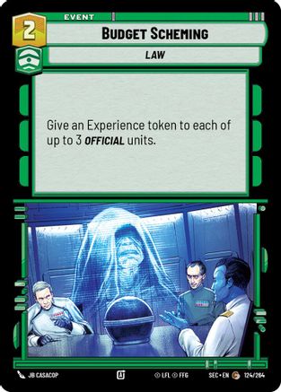 Budget Scheming (124/264) - SOP - Common
