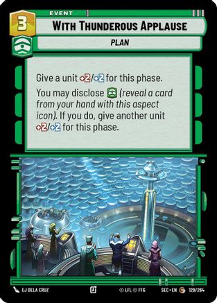 With Thunderous Applause (129/264) - SOP - Common