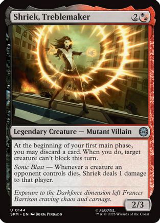 Shriek, Treblemaker (SPM-144) - mythic - Foil