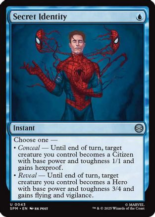 Secret Identity (SPM-043) - uncommon