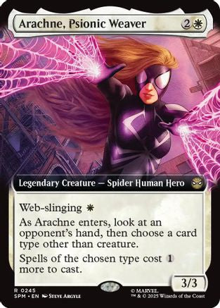 Arachne, Psionic Weaver (Extended Art) (SPM-245) - rare - Foil
