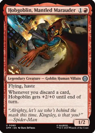 Hobgoblin, Mantled Marauder (SPM-080) - uncommon - Foil