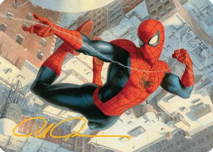 Spider-Man, Peter Parker Art Card (Gold-Stamped Signature) (AASPM-053) - special