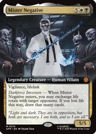 Mister Negative (Extended Art) (SPM-274) - mythic - Foil