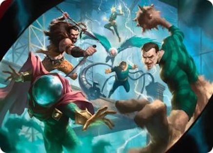 Behold the Sinister Six! Art Card (7/54) (AASPM-007) - special