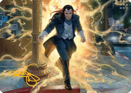Morlun, Devourer of Spiders Art Card (Gold-Stamped Signature) (AASPM-009) - special