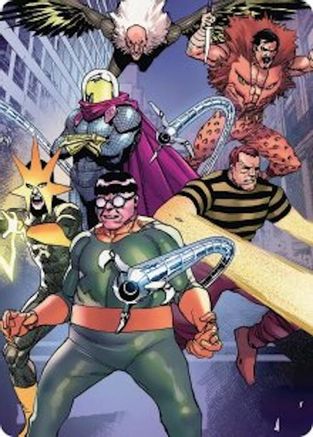 Behold the Sinister Six! Art Card (45/54) (AASPM-045) - special