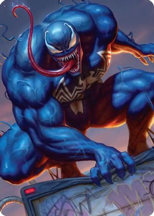 Venom, Deadly Devourer Art Card (AASPM-) - special