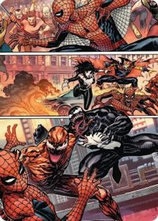Maximum Carnage Art Card (AASPM-046) - special
