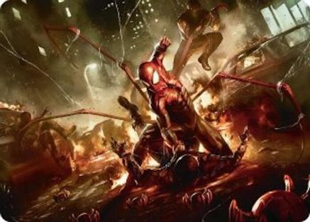 Superior Spider-Man Art Card (AASPM-032) - special