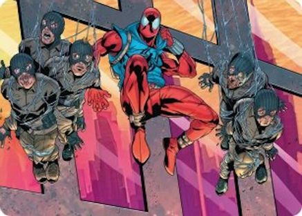 Scarlet Spider, Ben Reilly Art Card (AASPM-038) - special