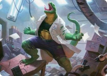 Lizard, Connors's Curse Art Card (AASPM-018) - special