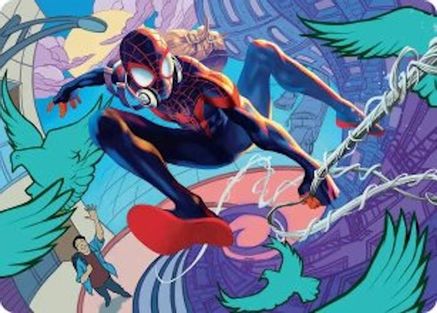 Spider-Man, Brooklyn Visionary Art Card (AASPM-020) - special