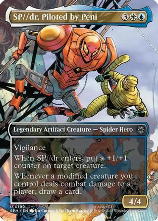 SP//dr, Piloted by Peni (Borderless) (SPM-199) - uncommon - Foil