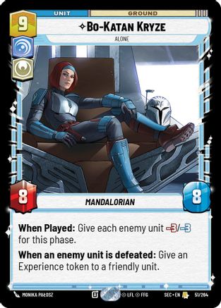 Bo-Katan Kryze - Alone (51/264) - SOP - Rare