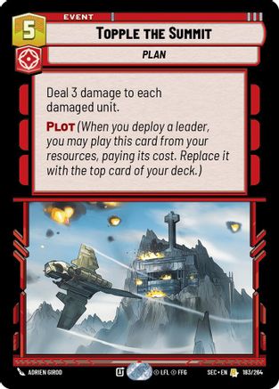 Topple the Summit (183/264) - SOP - Rare