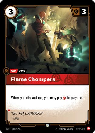 Flame Chompers (006/298) - OGN - Common