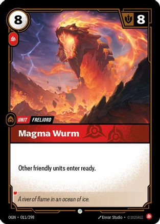 Magma Wurm (011/298) - OGN - Common