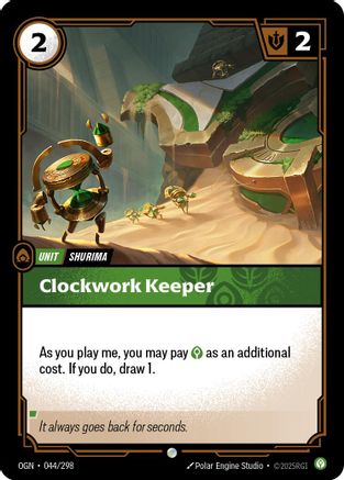 Clockwork Keeper (044/298) - OGN - Common