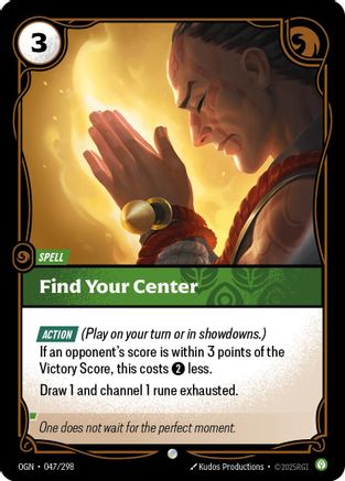 Find Your Center (047/298) - OGN - Common