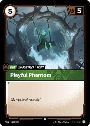 Playful Phantom (049/298) - OGN - Common - Foil