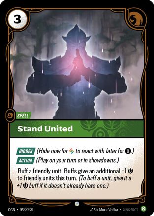 Stand United (053/298) - OGN - Common