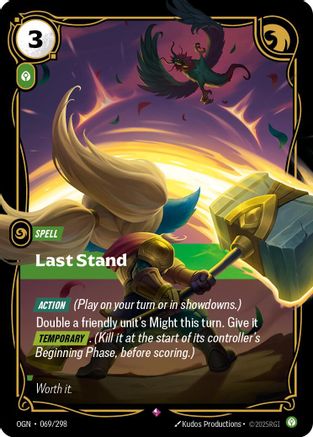 Last Stand (069/298) - OGN - Rare - Foil