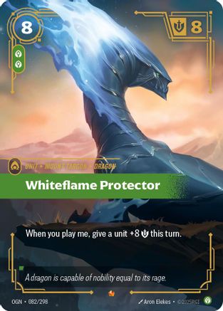 Whiteflame Protector (082/298) - OGN - Epic - Foil