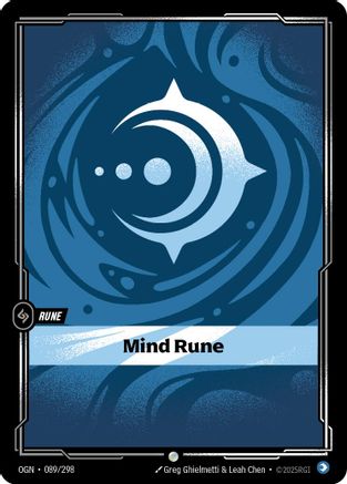 Mind Rune (089/298) - OGN - Common