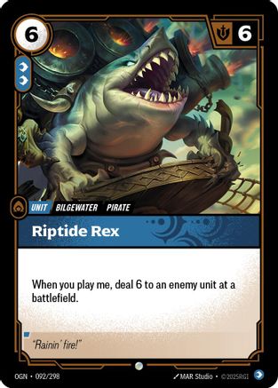Riptide Rex (092/298) - OGN - Common