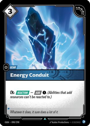 Energy Conduit (098/298) - OGN - Uncommon - Foil
