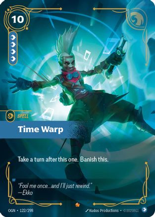 Time Warp (122/298) - OGN - Epic - Foil