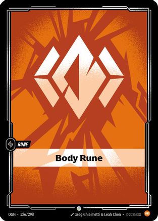 Body Rune (126/298) - OGN - Common