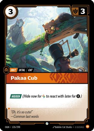 Pakaa Cub (135/298) - OGN - Common