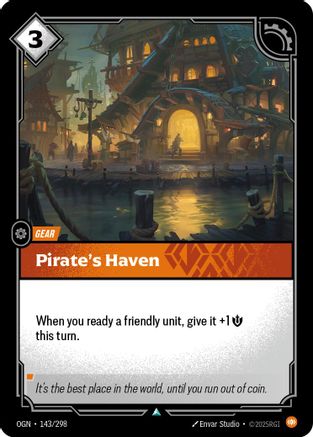Pirate's Haven (143/298) - OGN - Uncommon
