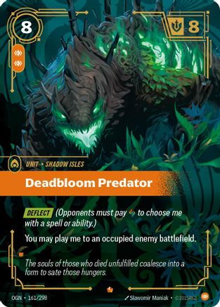 Deadbloom Predator (161/298) - OGN - Epic - Foil
