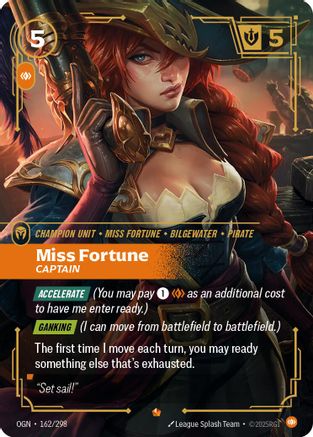 Miss Fortune - Captain (162/298) - OGN - Epic - Foil