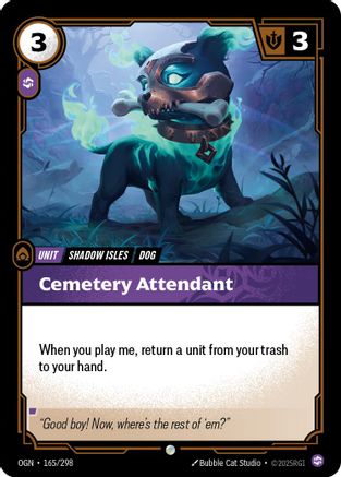 Cemetery Attendant (165/298) - OGN - Common