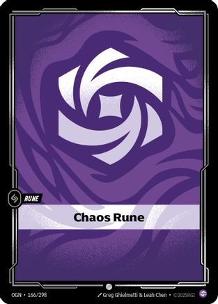 Chaos Rune (166/298) - OGN - Common