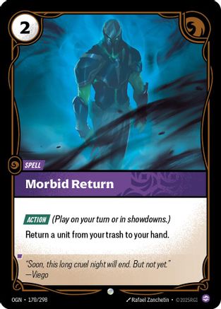Morbid Return (170/298) - OGN - Common - Foil
