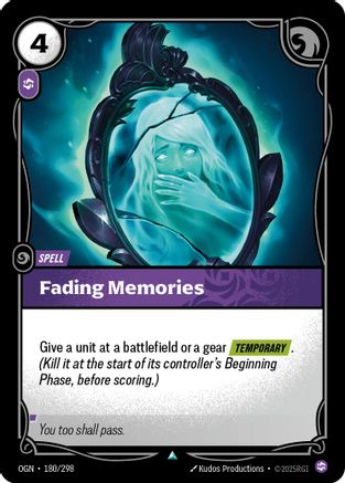 Fading Memories (180/298) - OGN - Uncommon