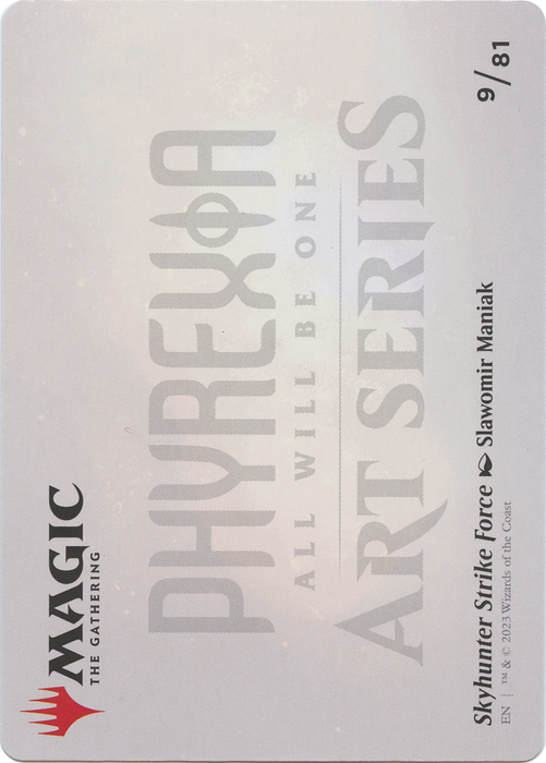 Skyhunter Strike Force // Skyhunter Strike Force (AONE-009) - common (Borderless) - Foil