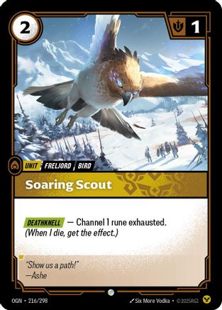 Soaring Scout (216/298) - OGN - Common