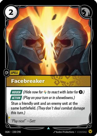 Facebreaker (220/298) - OGN - Uncommon