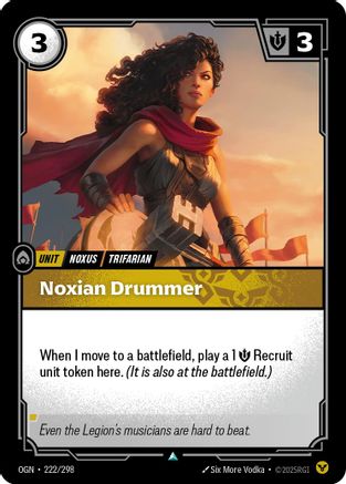 Noxian Drummer (222/298) - OGN - Uncommon