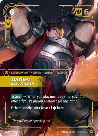 Darius - Executioner (243/298) - OGN - Epic - Foil
